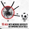 Zealfeel Soccer Goal Target Set, 2 Pack 16in Top Bins Corners for Shooting Accuracy Training - 3 of 4