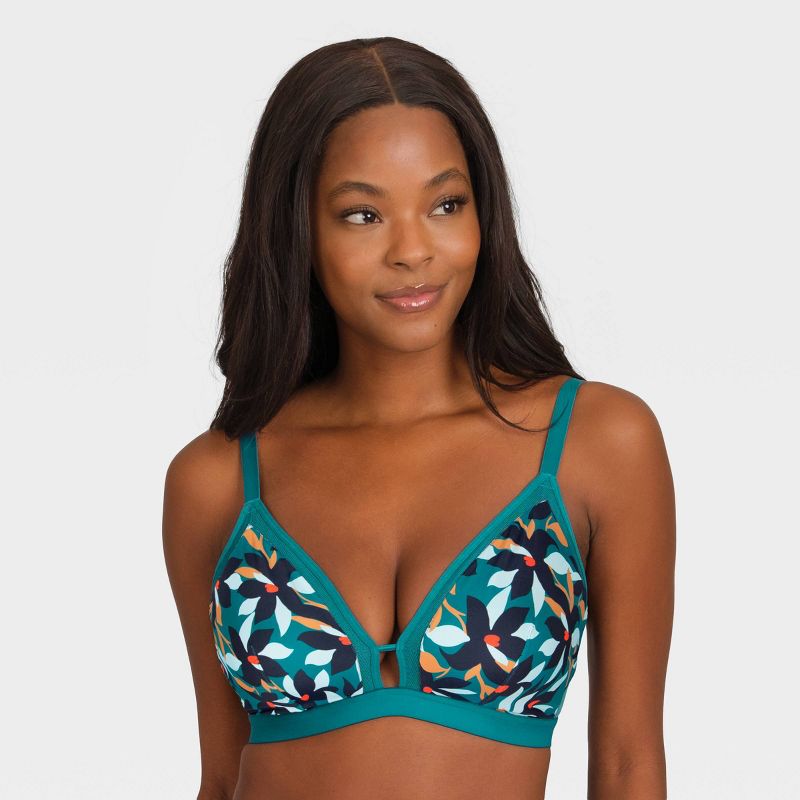 All.You.LIVELY Women's Busty Mesh Trim Bralette, 1 of 5