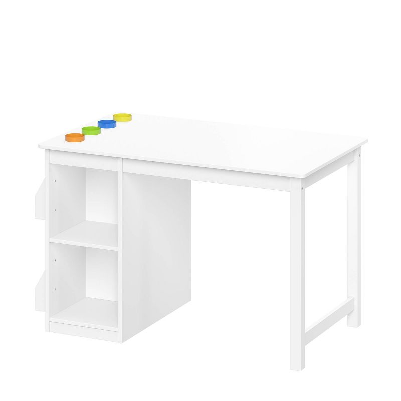 Kids&#39; Art Activity Table with Storage White - RiverRidge Home, 3 of 9