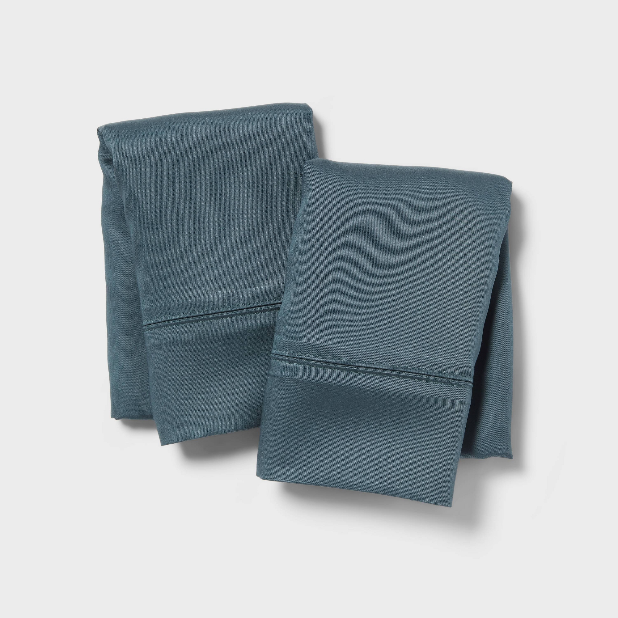 Standard 320 Thread Count Cool TENCEL® Lyocell Pillowcase Graphite - Threshold™