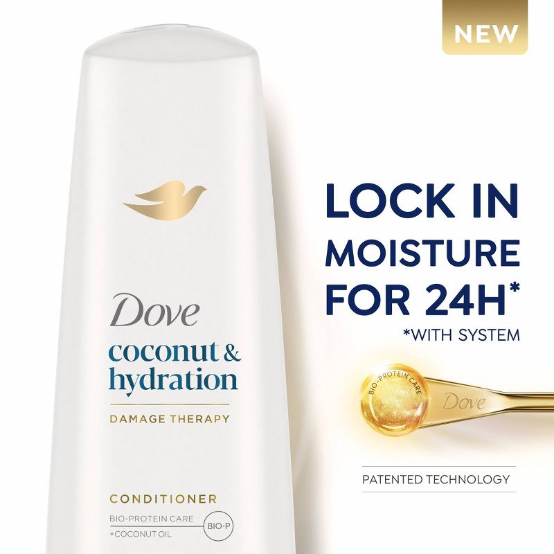 Dove Beauty Coconut & Hydration Conditioner for Dry Hair, 6 of 12