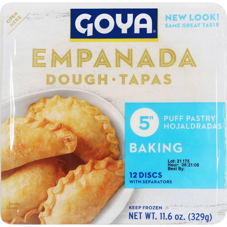 GOYA Frozen Tapas Para Empanadas - 11.6oz/12ct, 1 of 4