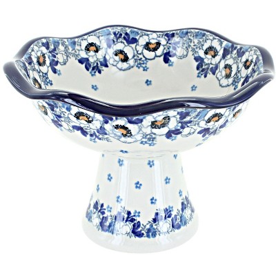 Blue Rose Polish Pottery Georgia Blue Muffin Pan : Target