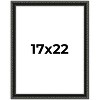 PosterPalooza | Antique Black Picture Frame - UV Acrylic, Foam Board Backing, Hanging Hardware - 2 of 4