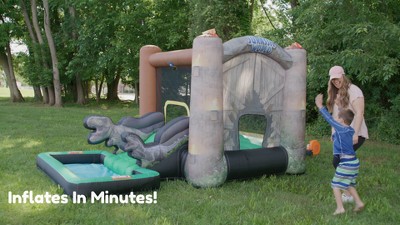 Jurassic World Bounce House with Water Slide and Pool Target