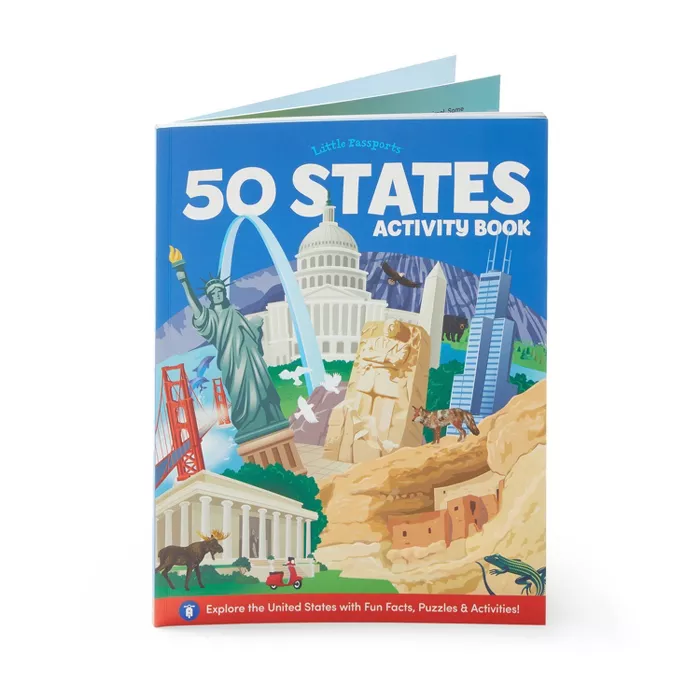 50 States Activity Book : Target
