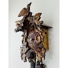 Eight Day Cuckoo Clock – 16 in Height – Hand-Painted Flowers & Animated Birds – By River City Clocks - 3 of 4
