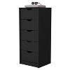 CAVINAS 5 Narrow Drawer Dresser Closet Organizers and Storage for Bedroom, Living Room - 4 of 4