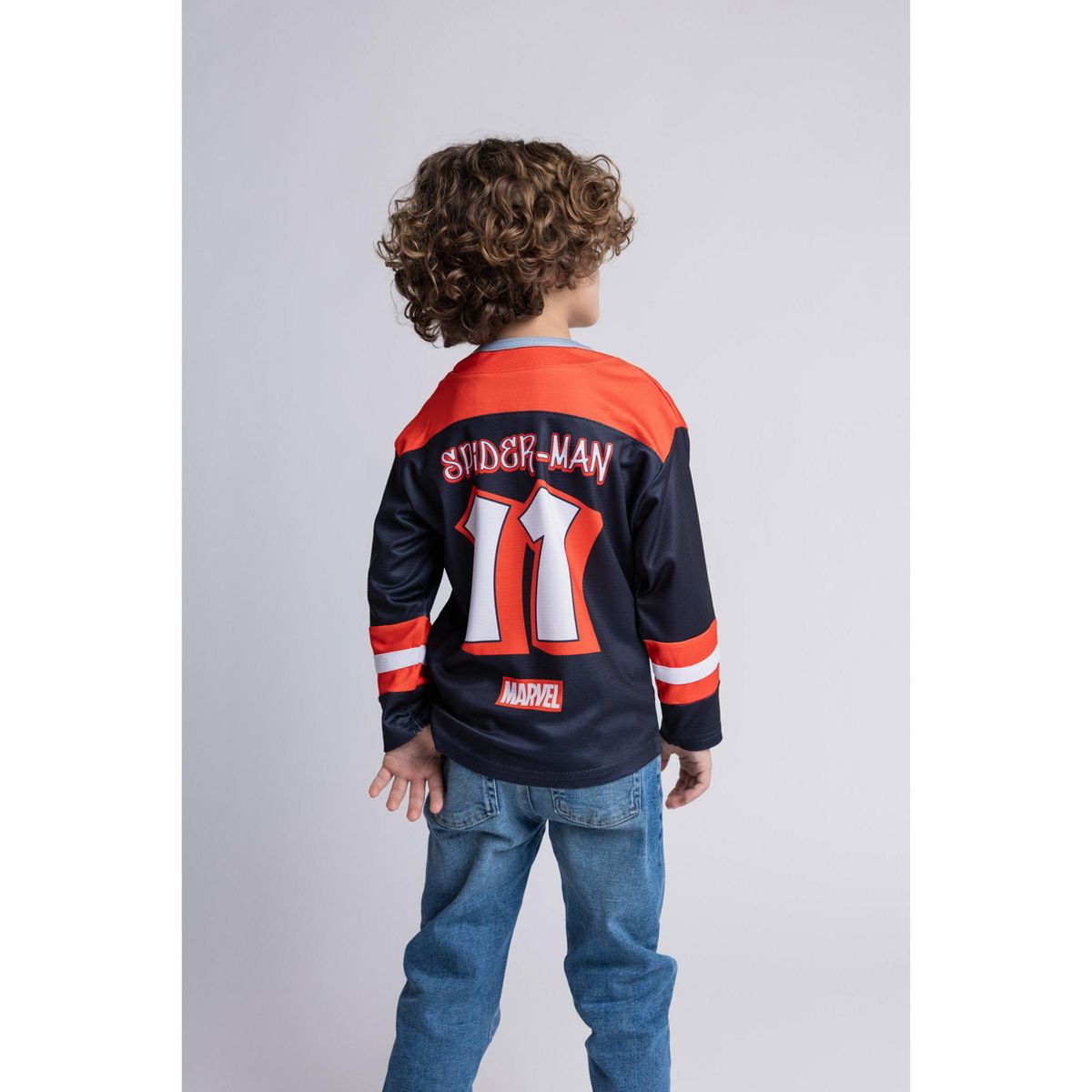 Marvel Spider-Man Matching Family Athletic Hockey Jersey - thumbnail 3