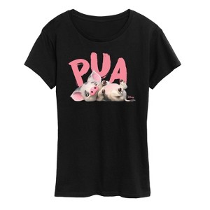 Women's - Disney - Pua The Pig Short Sleeve Graphic T-Shirt - 1 of 4