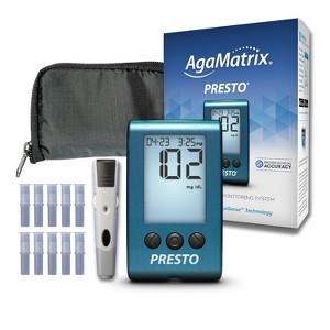 AgaMatrix Presto Blood Glucose Monitoring System - 1 of 4