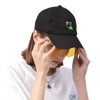 Nertpow Adjustable Kermit The Frog Embroidered Baseball Cap - Unisex Classic Dad Trucker Hat - 4 of 4