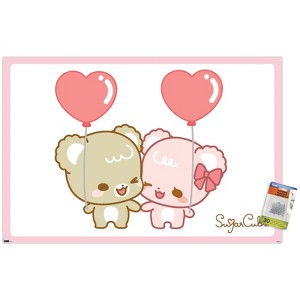 Trends International Sugar Cubs - Heart Balloons Unframed Wall Poster Prints - 1 of 4