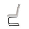 CAVINAS Modern Dining Chairs, Faux Leather High Back Upholstered Side Chair with C-shaped Tube Metal Legs, Guest Office Chair - 2 of 4