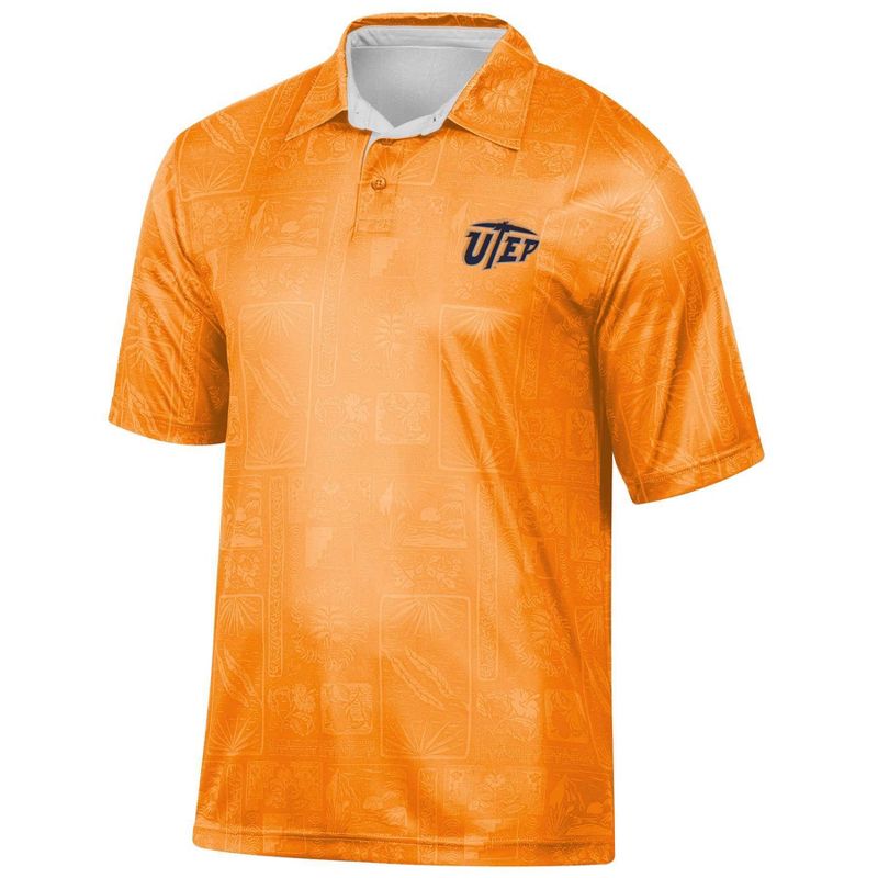 NCAA UTEP Miners Men&#39;s Tropical Polo T-Shirt, 1 of 4