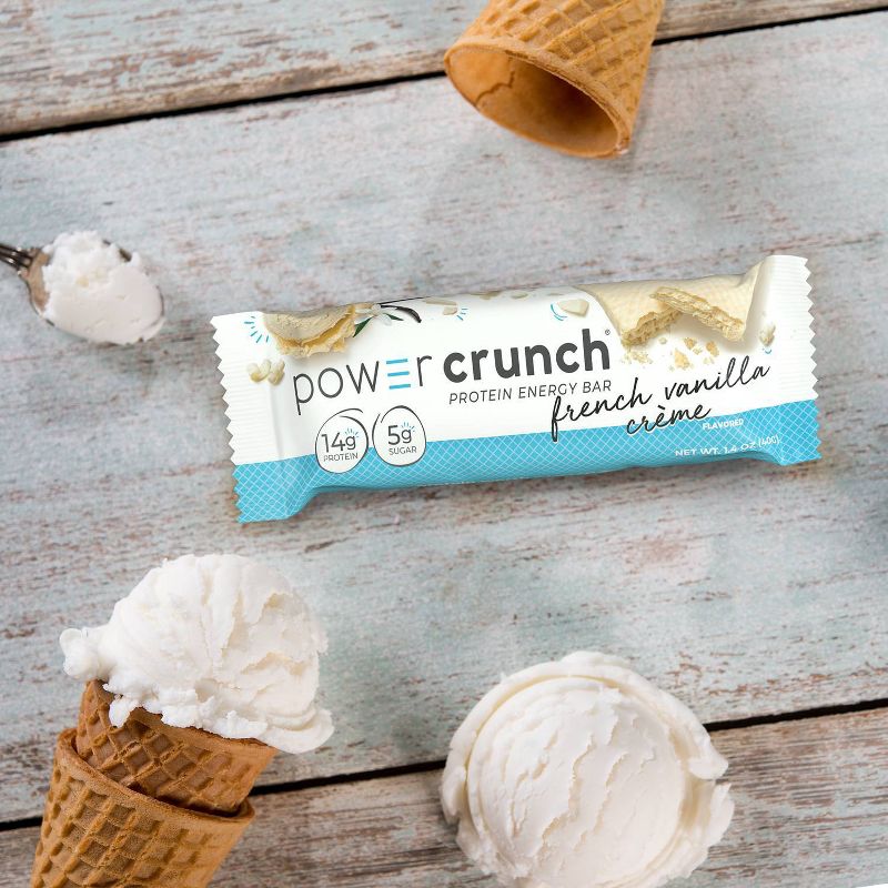 Power Crunch Wafer 14g Protein Energy Bar - French Vanilla Cream - 5pk, 5 of 8