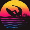 Men's Design By Humans Surfer Waves By clingcling T-Shirt - 2 of 4