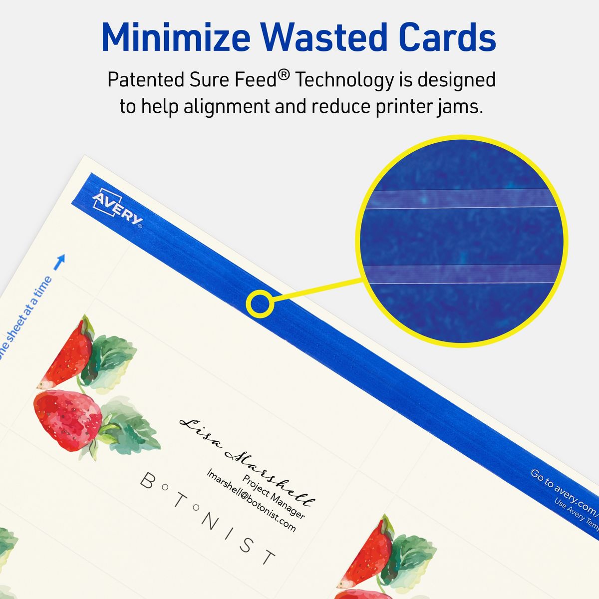 1-3/4" x 3-1/2" Rectangle, Matte Ivory Business Cards - thumbnail 4