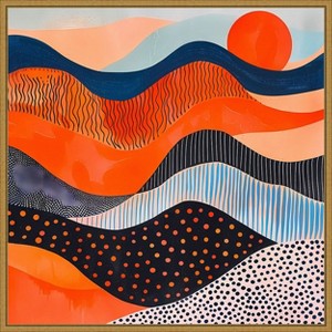 Amanti Art Abyss by Walker Noble Framed Canvas Wall Art - 1 of 4