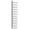 vidaXL Wall-mounted Wine Rack for 24 Bottles Black Iron - 3 of 4