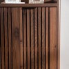 MOEPISY Shoe Cabinet 5-Tier with Shutter Doors, Large Wooden Shoe Organizer Rack with Adjustable Shelves - 4 of 4