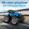 INFURNIC Toy Vehicles Bigfoot Stunt Car Racing Toy Extreme Action Fun for Kids Outdoor Play, Blue, 5.85"*5.46"*8.19" - 4 of 4