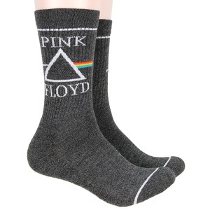 Pink Floyd Socks Adult Dark Side Of The Moon Prism 1 Pair Crew Socks - 1 of 3