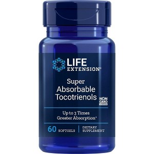 Super Absorbable Tocotrienols by Life Extension  -  60 Softgel - 1 of 2