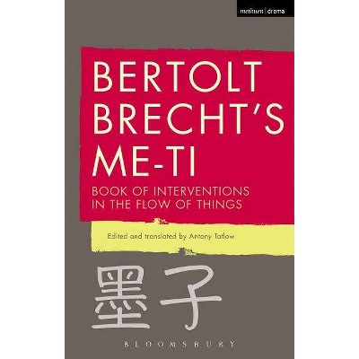 Bertolt Brecht's Me-ti - (Paperback)