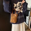Hachikiko Autumn Winter Retro Suede Crossbody Bag - Versatile Small Shoulder Bag for Phone & Daily Essentials - 2 of 4