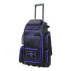 2025 Smash Ops Lil’ Guerrilla Hybrid Roller/Bat Pack Bag - Purple Cancer Awareness - 2 of 4
