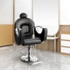 Reclining Hair Salon Chair,360° Swivel, Duty Hydraulic Pump,High-Density Cushion,Breathable PVC Leather, 130° Reclining,for Hair Stylist Barbershop - 3 of 4