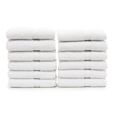 Linum Home Textiles 100% Turkish Cotton Sinemis Terry Washcloths (Set of 12)
