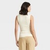 Women's Mesh Ruched Tank Top - A New Day™ - 2 of 4