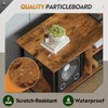 GALAXHERO TV Stand for 65 Inch TVs, 55" Industrial TV Console with Open Shelf, Entertainment Center for Living Room - 4 of 4