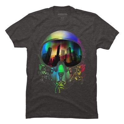 Men's Design By Humans The Pilot By clingcling T-Shirt