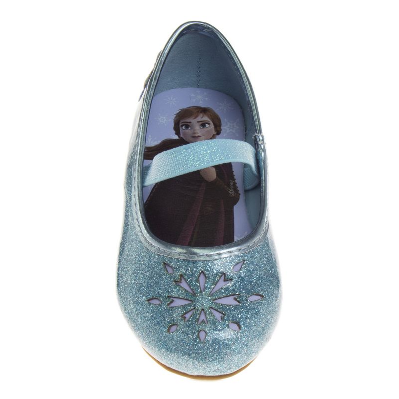 Disney Minnie Mouse, Frozen Anna & Elsa Girls' Flat Shoes (Toddler Sizes), 6 of 11