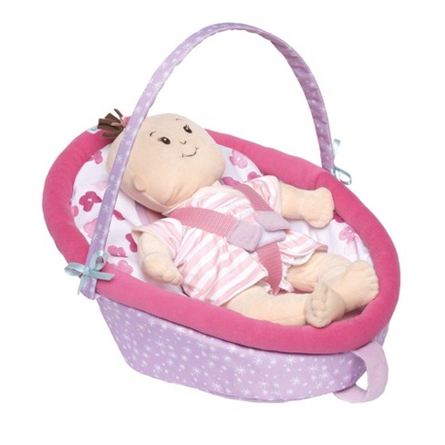 Manhattan Toy Baby Stella Cute Comfort Car Seat Doll Accessory For 15 Dolls Target - Target Baby Car Seat Toy