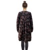 Women's Paisley Floral Embroidered Sweater Dress - 3 of 4