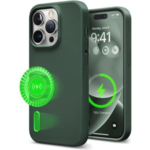 Entronix [Magnetic] Case Compatible with iPhone 14 Pro - Soft-Touch Liquid Silicone - 1 of 4