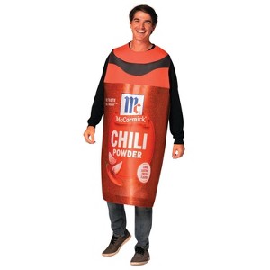 Imposta Costumes Adult McCormick Chili Powder Spice Costume Bodysuit Red One Size - 1 of 1