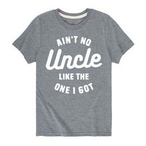 Boys' - Instant Message - Ain't No Uncle Like The One I Got Short Sleeve Graphic T-Shirt - 1 of 4