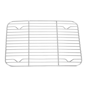 Unique Bargains Stainless Steel Cooling Roasting Baking Grill Net 1 Pc - 1 of 4