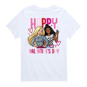 Boys' - Barbie - Happy Valentine's Day Short Sleeve Graphic T-Shirt - 1 of 4