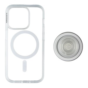 PopSockets PopCase for MagSafe for iPhone 15 Pro - Clear - 1 of 1