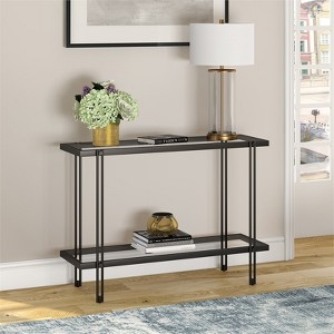 Console Table in Black - Henn&Hart - 1 of 4