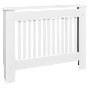 vidaXL Radiator Cover 2 pcs Engineered Wood - 1 of 4