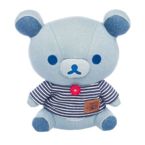 Korilakkuma San-X Original in Denim Series Plush - Small - 1 of 4