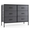 Fontoi Dressers, Tall Dresser with Wood Top, Storage Tower for Bedroom Entryway Hallway, Gray, 13.8"*30"*38.2" - 4 of 4