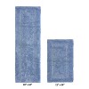 Lux Premium 100% Cotton Tufted Solid Reversible 2 Piece Bath Rug Set – Ultra-Soft, Water-Absorbent, Durable, Machine Washable Bathroom Rug - 2 of 4